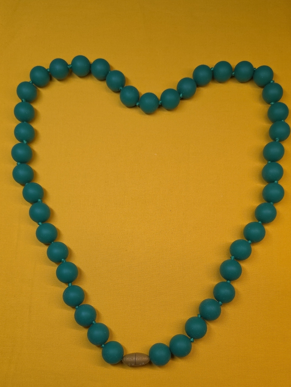 Emerald Green Silicone Infant Teething Necklace By Chew Beads ▪︎ Never Used 📿